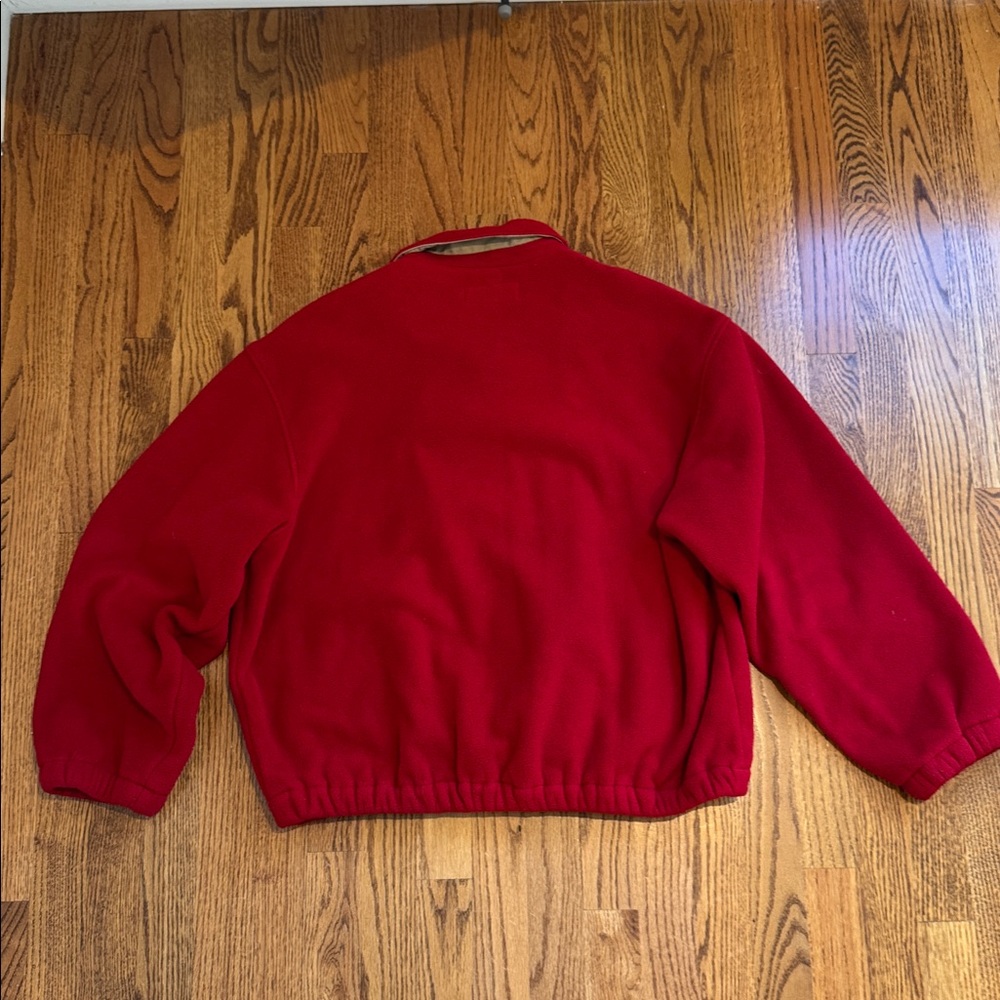 Polo Sport Ralph Lauren | Men’s Vintage Fleece Jacket Full Zip Red | L - Picture 9 of 9